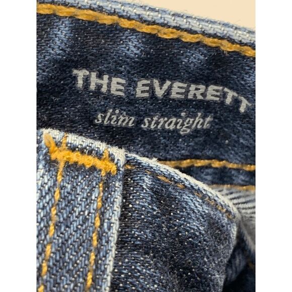 Adriano Goldschmied Men's The Everett Slim Straight Denim Pants Size 30x34 - Picture 4 of 10